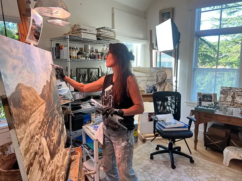 The studio is my lab. It is where I get to explore the true nature of my subject.